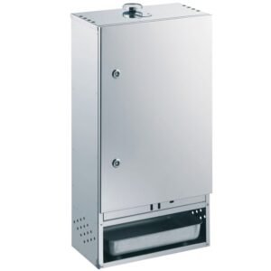 Fumoir en inox à charnières 75 Peetz 75x39x28 cm