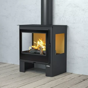 Poêle à bois 3 vitres Shiva 10 Kw